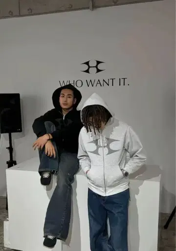 kohjiya 착용 HELIX 지퍼 후드티