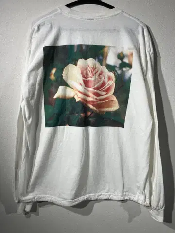 Niche. 플라워 프린트 롱 슬리브 T셔츠 장미