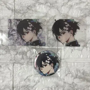 비바렌 XlamV 개인전 캔뱃지 클리어 카드 스바루