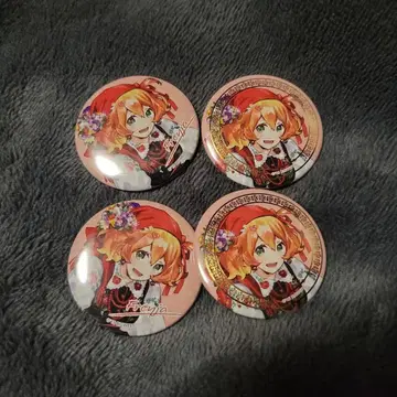 마크로스 만국 박람회 프레이아 캔뱃지 4개 세트