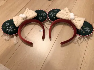 Disney Christmas 미키 모양 머리띠