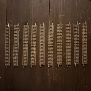 N게이지 직선, 곡선 레일, 홈 부품, 기타 잡부품 모음