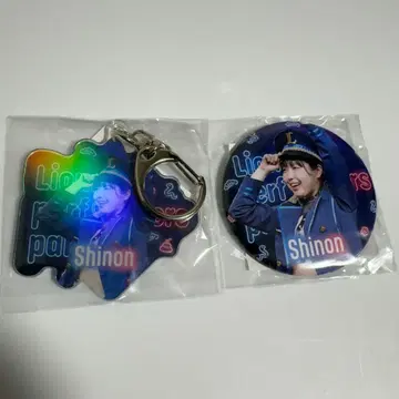 사이타마 세이부 라이온즈 shinon 아크릴 스탠드 키링 캔뱃지