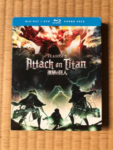 Attack on Titan Season 2 US Blu Ray DVD