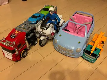 toyco 사운드 폴리스 화이트 바이 3대 세트