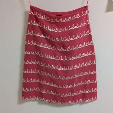 TOCCA 주홍색 타이트 스커트 사이즈 0