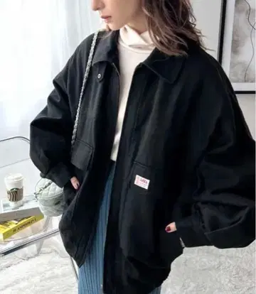 [ JaVa 자바 콜라보 ] 면 100% 충전솜 퀼팅 블루종