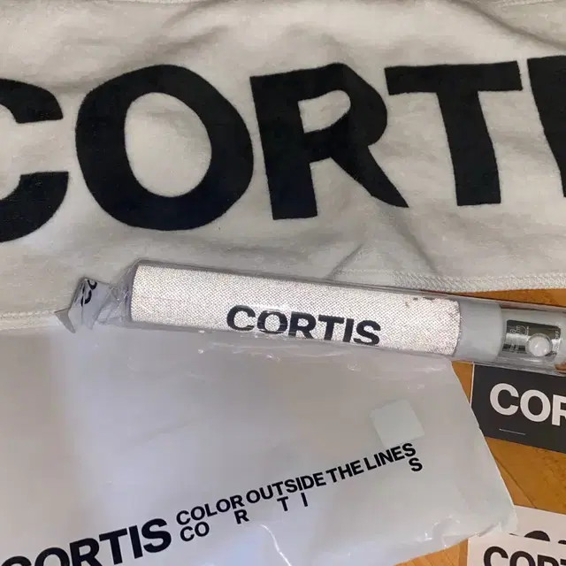 코르티스 릴리즈 응원봉 타올 슬로건