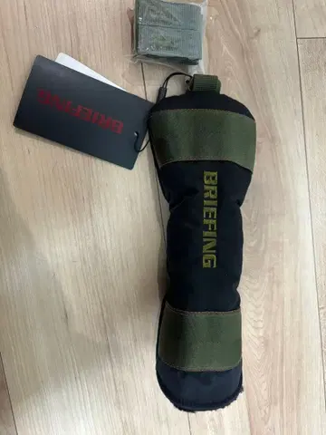 BRIEFING 유틸리티용 골프헤드커버 블랙/올리브