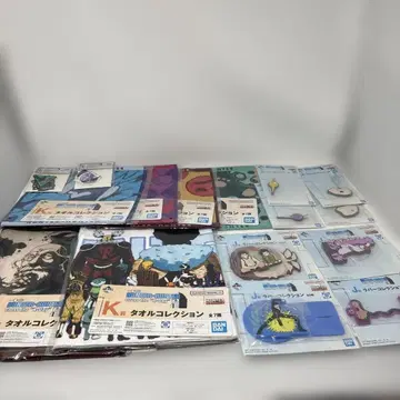 헌터헌터 제일복권 K상 타월 J상 러버 컴프세트