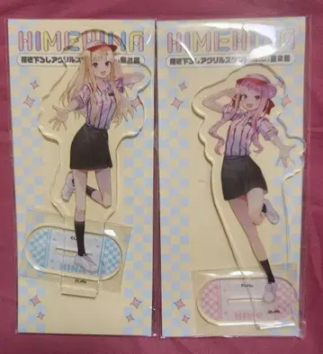 라운드원 한정판 HIMEMINA 아크릴 스탠드 2체 세트