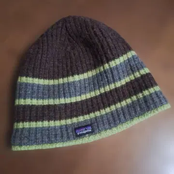 Patagonia 스트라이프 니트 모자