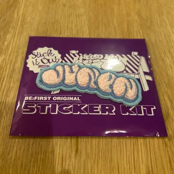 BE:FIRST 자수 스티커 JUNON