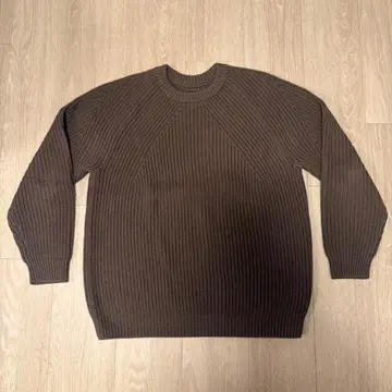 BATONER 브라운 니트 스웨터