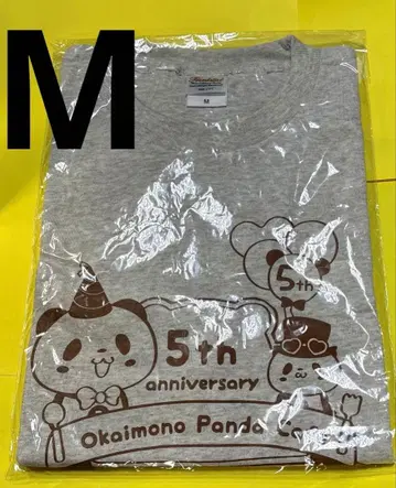 쇼핑 팬더 라쿠텐 팬더 5주년 T셔츠 M 사이즈
