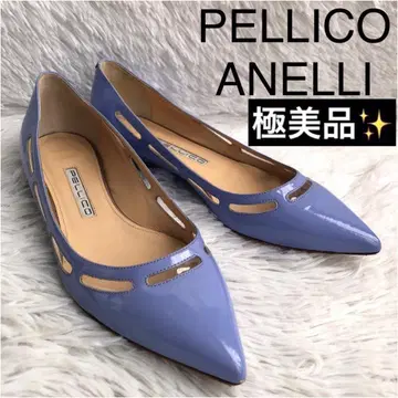 펌프스 PELLICO ANELLI 펠리코 아넬리 에나멜 플랫