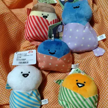 오분구토이잇쇼 볼체인 달린 캔디에 싸인 봉제인형 5종