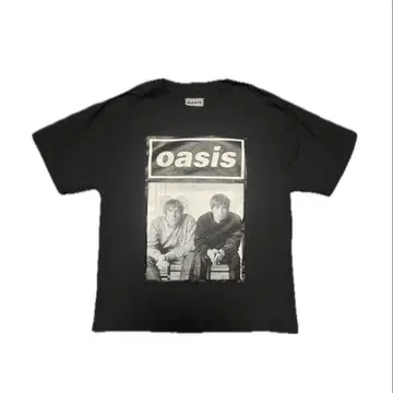 oasis live'25 티셔츠 블랙