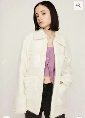 [ 신상 즉시 완판 아이템 ] SLY FLUFFY TWEED 자켓 아우터