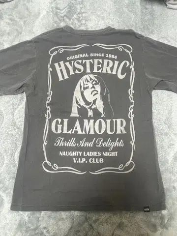 [ HYSTERIC GLAMOUR ] T셔츠 그레이