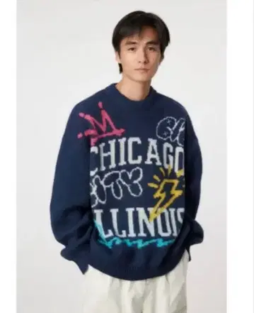 RODEO CROWNS WIDE BOWL rakugaki JQD 니트