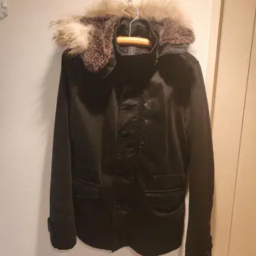 MEN'S MELROSE 블랙 모즈 코트