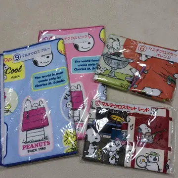 스누피 멀티 크로스 6종 세트 제일복권