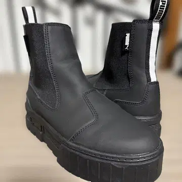 [ 새상품급 ] PUMA 메이즈 첼시 사이드 고어 부츠 통굽 23cm