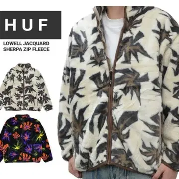 HUF Lowell Jacquard Sherpa Zip Fleece