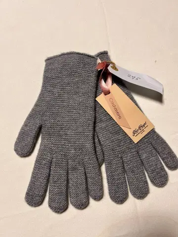 촉촉하고 부드러운 고급 몽골 캐시미어 100% 여성 장갑 라이트 그레이