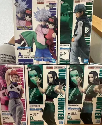 HUNTER x HUNTER 1번 복권 피규어 5체 세트