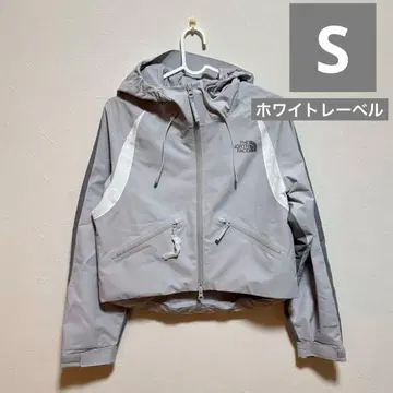 THE NORTH FACE 그레이 마운틴 후드티 화이트 라벨