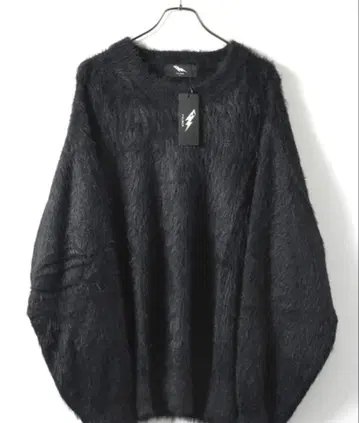 [ FVLMEN ] 샤기 크루 니트 풀오버