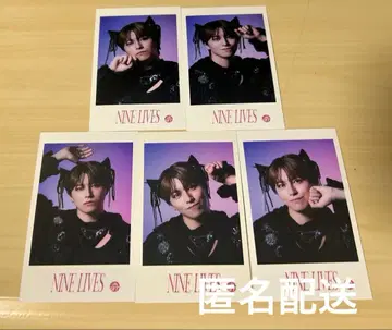초특급 NINELIVES 미니 사진 타카시 컴프 세트