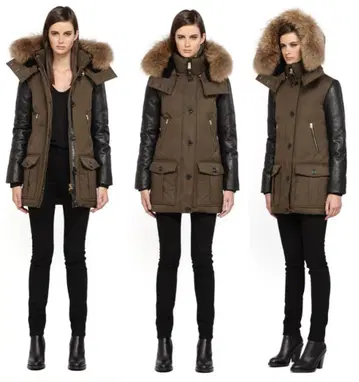 Mackage (맥케이지) 퍼 후드 다운 자켓