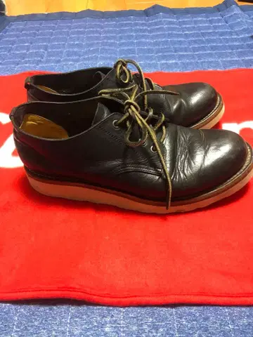 fuct ssdd 포스트맨 블랙 가죽 US10