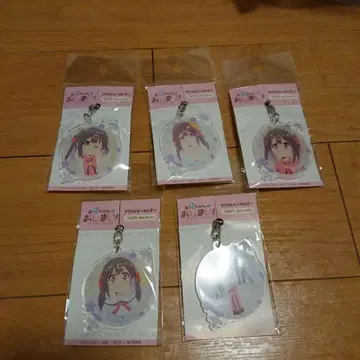 언니는 끝났어! 아크릴 키링 5개 세트