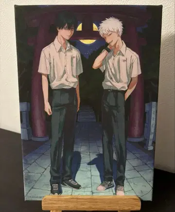 빛이 죽은 여름 캔버스 보드