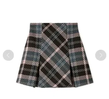 SNIDEL 로빙 체크 미니 스커트