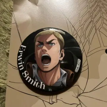 진격의 거인 엘빈 캔뱃지