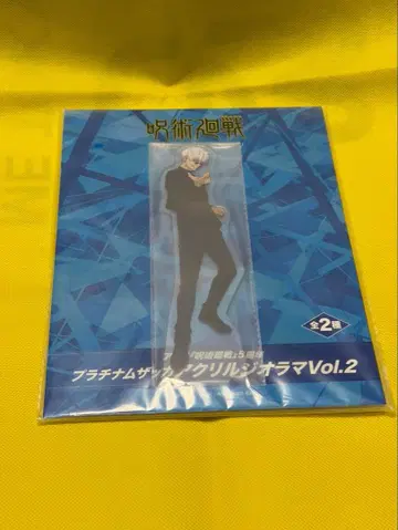 라운드원 한정판 애니메이션 주술회전 5주년 아크릴 디오라마 고죠 사토루