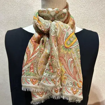 에트로 쉬폰 스카프, 새상품급.