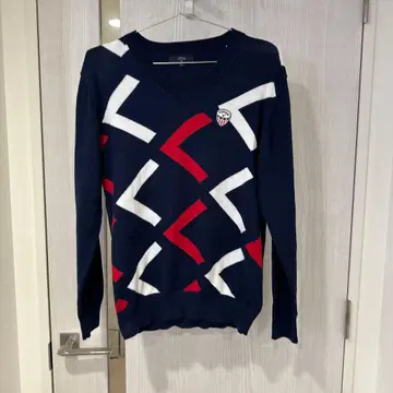 Callaway V넥 스웨터 네이비