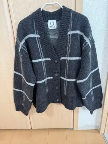 MARW UNITED ARROWS 체크 가디건