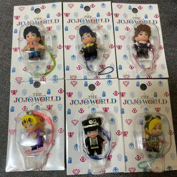 새상품 THE JOJO WORLD 큐피 콜라보 스트랩 컴플리트 전종