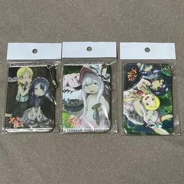 메이드 인 어비스 패스 케이스 3종 세트 디자인 A, B, C 미개봉