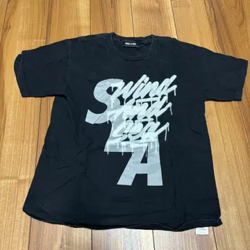 윈드앤씨 블랙 T셔츠