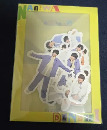 나니와단시 플렉 시일 메모장 미니 클리어 파일 3종 세트