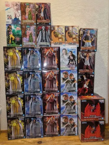 원피스 피규어 29점 사카즈키 아오키지 키자루 사보 샹크스 출항