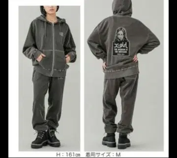 X-girl 맨투맨 세트 M